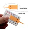 10pcs High Precision Car Tyre Tire Tread Depth Gauge Accurate Tread Thickness Ruler  Professional