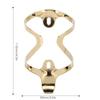 Aluminum Alloy Bike Bottle Cage Electroplating Water Cup Holder Bike Cup Holder  Bicycle Use