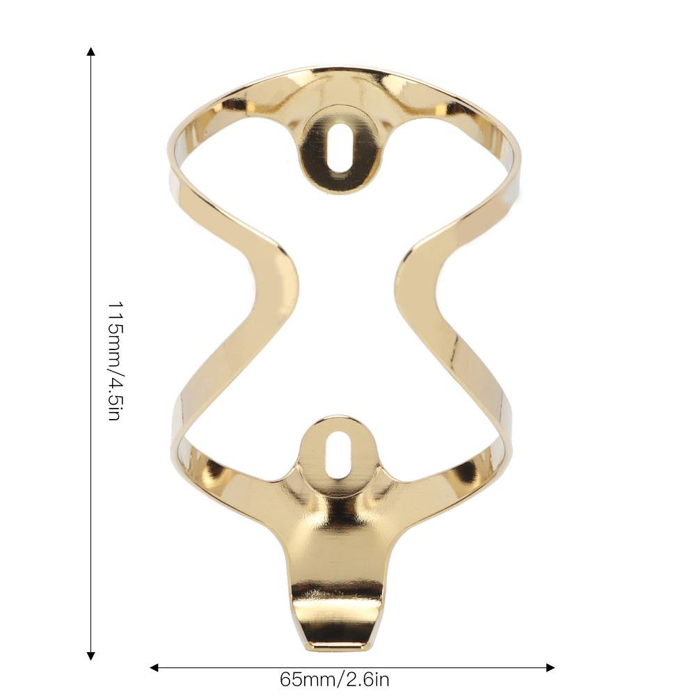 Aluminum Alloy Bike Bottle Cage Electroplating Water Cup Holder Bike Cup Holder Bicycle Use