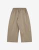 Meleugo Women'S Soft Touch Two-Tuck Wide Belted Pants [Beige]
