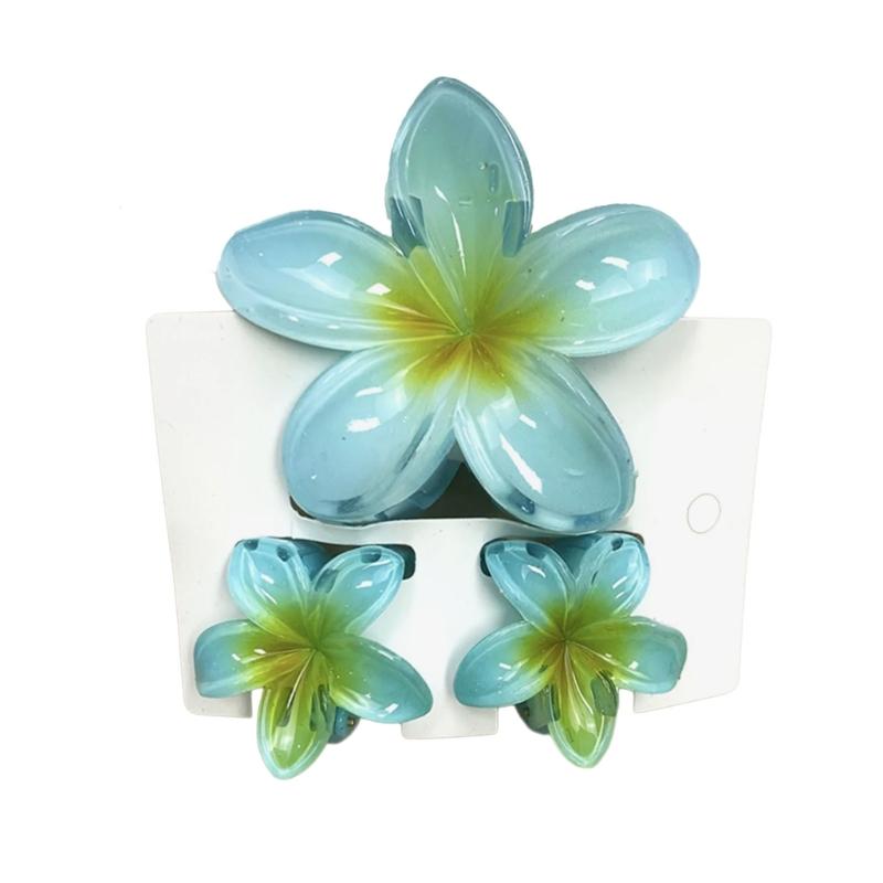 

Sweet Gradients Hair Claw Suit Assorted Colors Hair Clip Daily Wear Hair Claw for Women and Girls синий