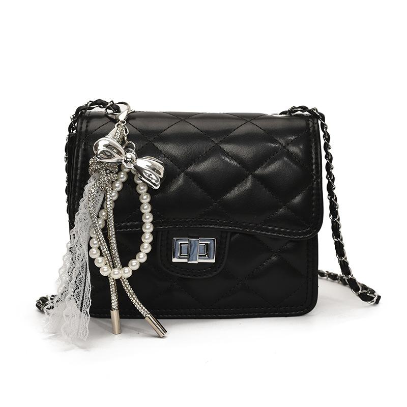 

Маленькая квадратная сумка Женская новая модная сумка через плечо Универсальная повседневная сумка-мессенджер no pendant