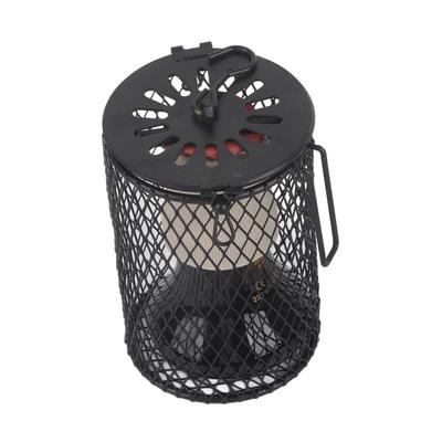 100W Kızılötesi Seramik Yayıcı Isı Ampulü Lamba Evcil Hayvan Sürüngen Brooder (Siyah  220-)
