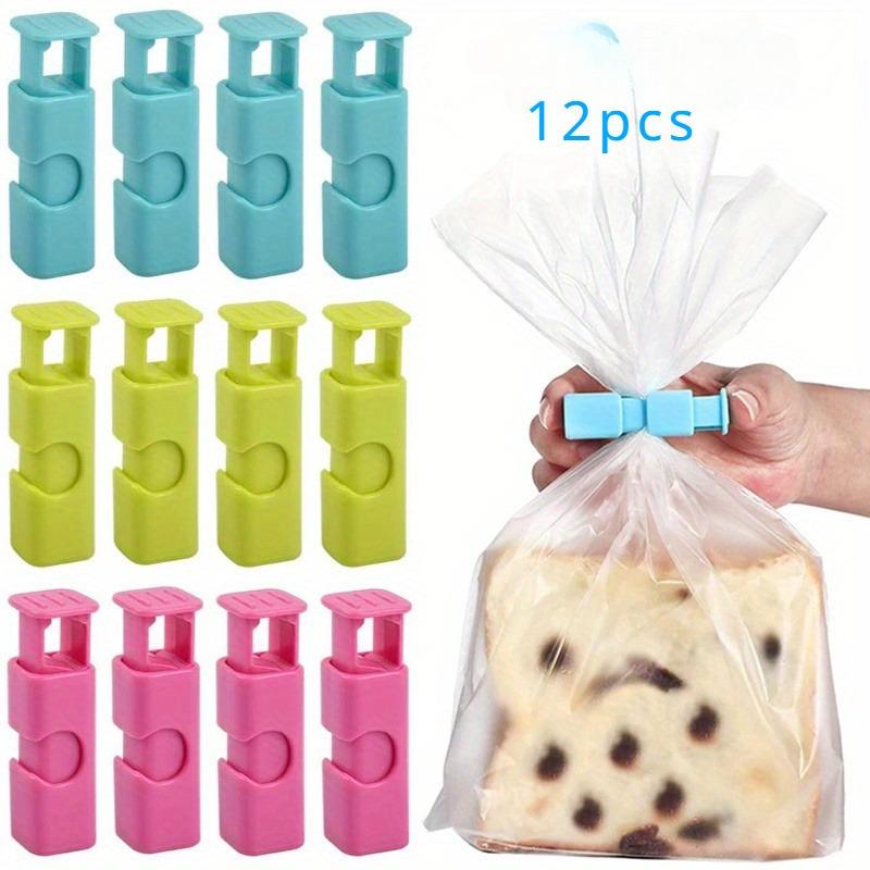 

12pcs Multi-Color Food Bag Chip Clips – Durable, Reusable Sealing Clamps with Flexible Spring Mechanism різнокольоровий