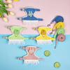 Ranboer Pet Carrot Rabbit Race Geschirr-Set, Gelb