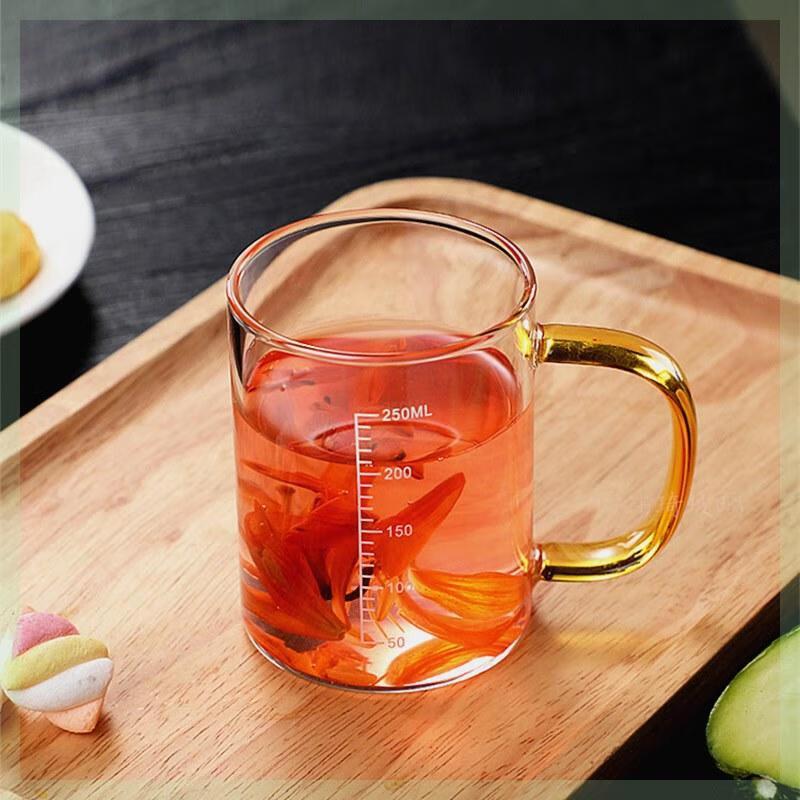 Shangqi Glass Measuring Milk Breakfast Mug