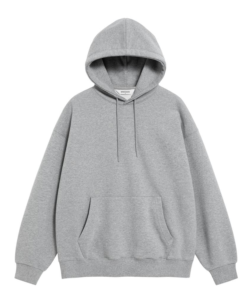 Brenson (Renew Ver.) Loose Fit Sweat Set ( 2 Colors ) ( Fleece Line Option ) (Type A)