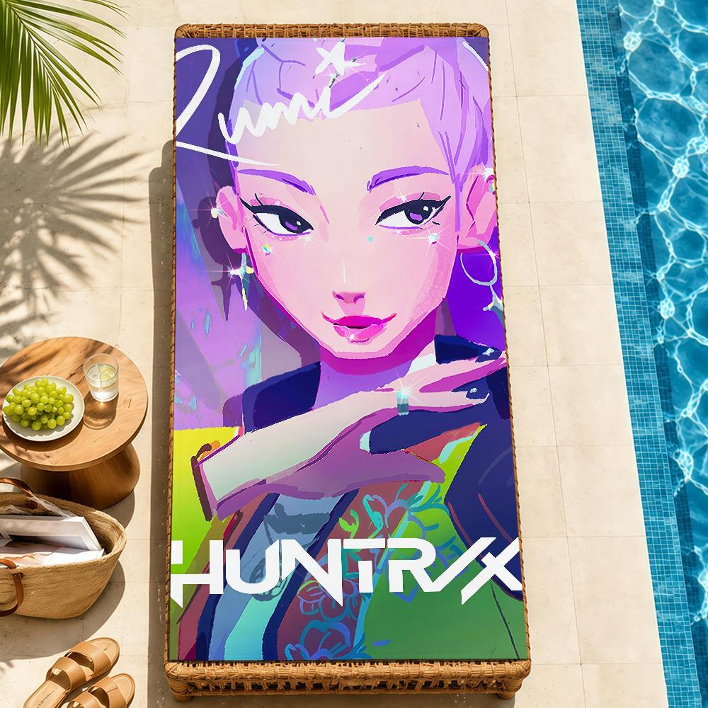 anime k-k-popS soft Beach Towel Trip swim d-demonS Pool bath h-hunters-S Gym M-Mira R-Rumi home room Z-Zoey meme Decor Gift