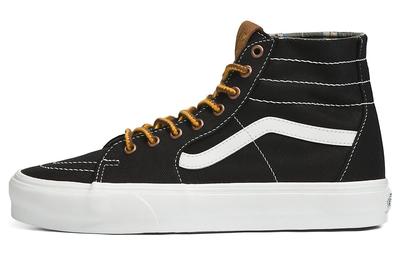 SK8 HI Ca Throwback 'Black Yellow' VN0A7Q62BLK