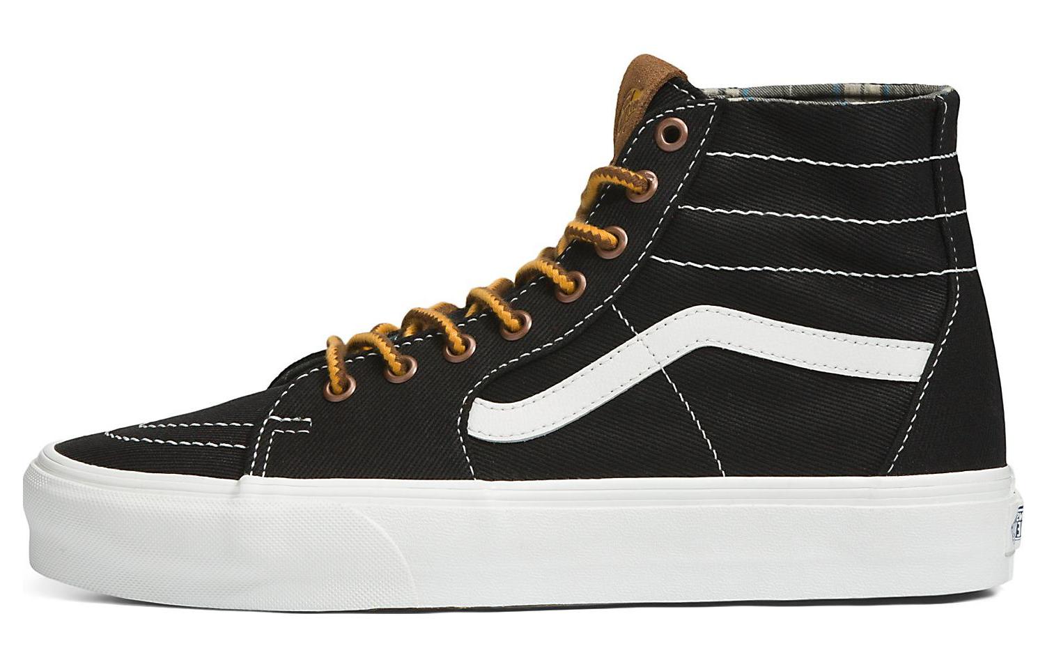 Vans SK8 HI Ca Throwback Black Yellow VN0A7Q62BLK 41