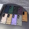 KEYSION Luxuxy PU Leather Magnetic Case for MagSafe for Samsung Galaxy Z Fold 7 5G Kickstand Wireless Charging Phone Back Cover