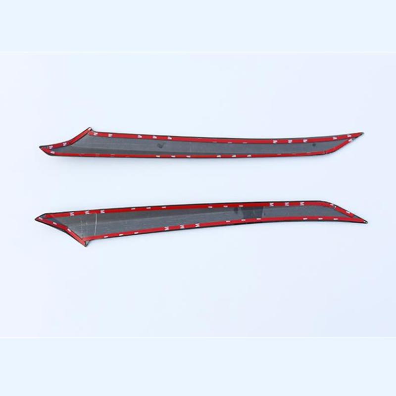 For Toyota Camry XV70 Car Headlight Trims Decorative Accessories 2018   Stainless Steel Black Blue