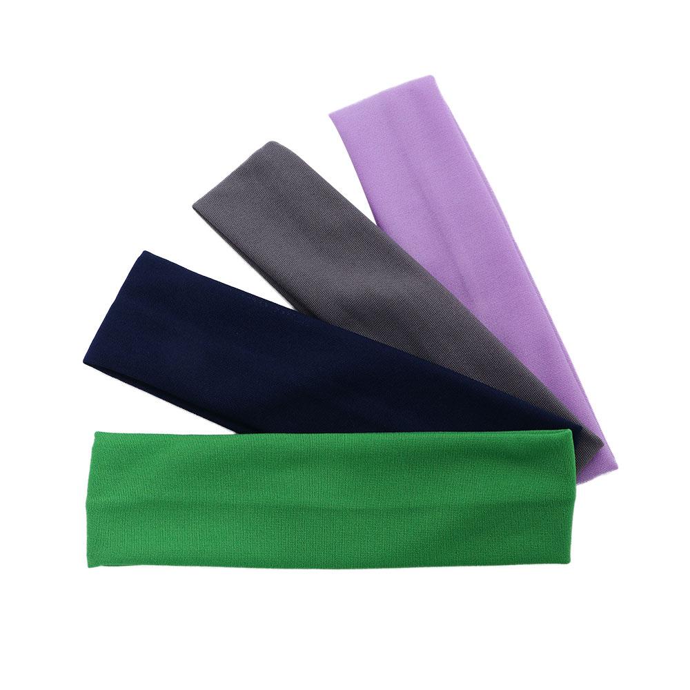 Tennis Running Sports Hair Accessories Fitness Bandage Sweatband Elastic Yoga Headband Hair Bands