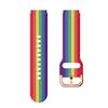 Cinturino Stampato da 18 mm per Huawei GT5 41mm/GT5pro 42mm Girasole/rosa/Arcobaleno Cinturino in Silicone per Huawei Watch GT4 41mm Cinturino