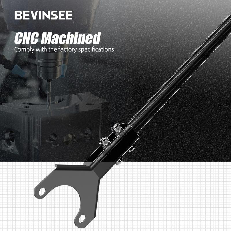 BEVINSEE Rear Strut Brace Bar Set For BMW E46 323i 325i 328i 330i 1999-2006