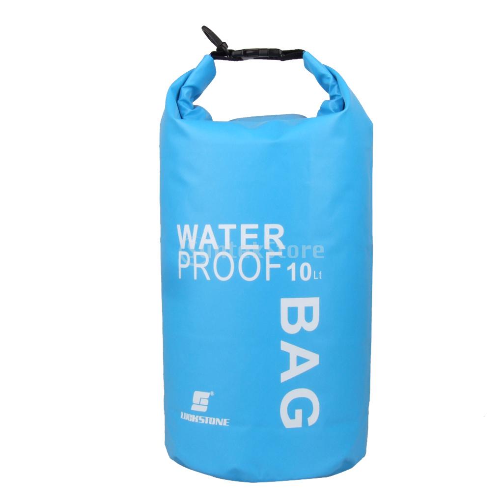 2L/5L/10L Waterproof Dry Bag Pack Sack Swimming Rafting Kayaking River Trekking Floating Sailing Canoing Boating Water Bag