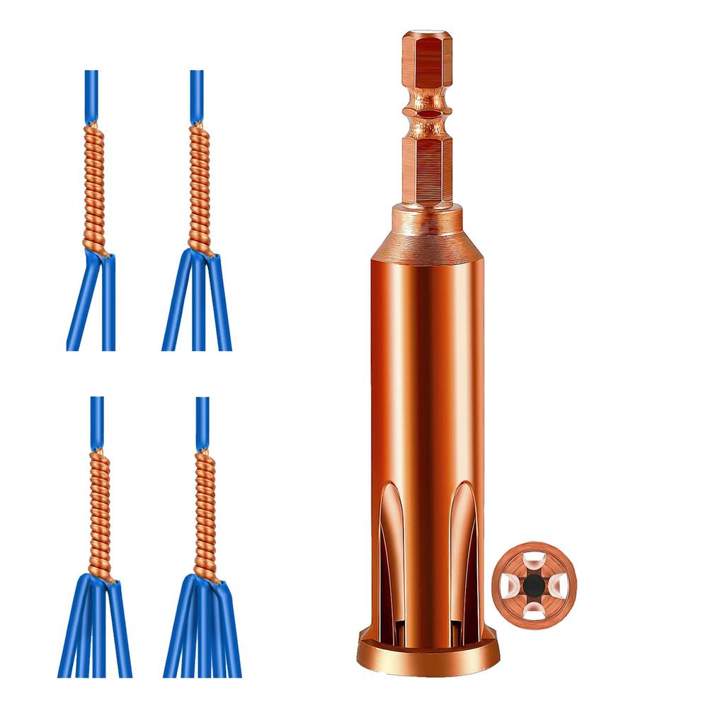 Инструмент для скручивания проволоки из легированной стали Инструмент для скручивания проволоки Стриппер для проволоки Зачистка проволоки Скручивающийся соединитель Электрический инструмент для скручивания проволоки