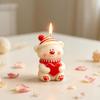 DIY Couple Bears Silicone Candle Mold Valentine's Day Handmade Gifts Aroma Gypsum Molds Home Decoration Crafts Making