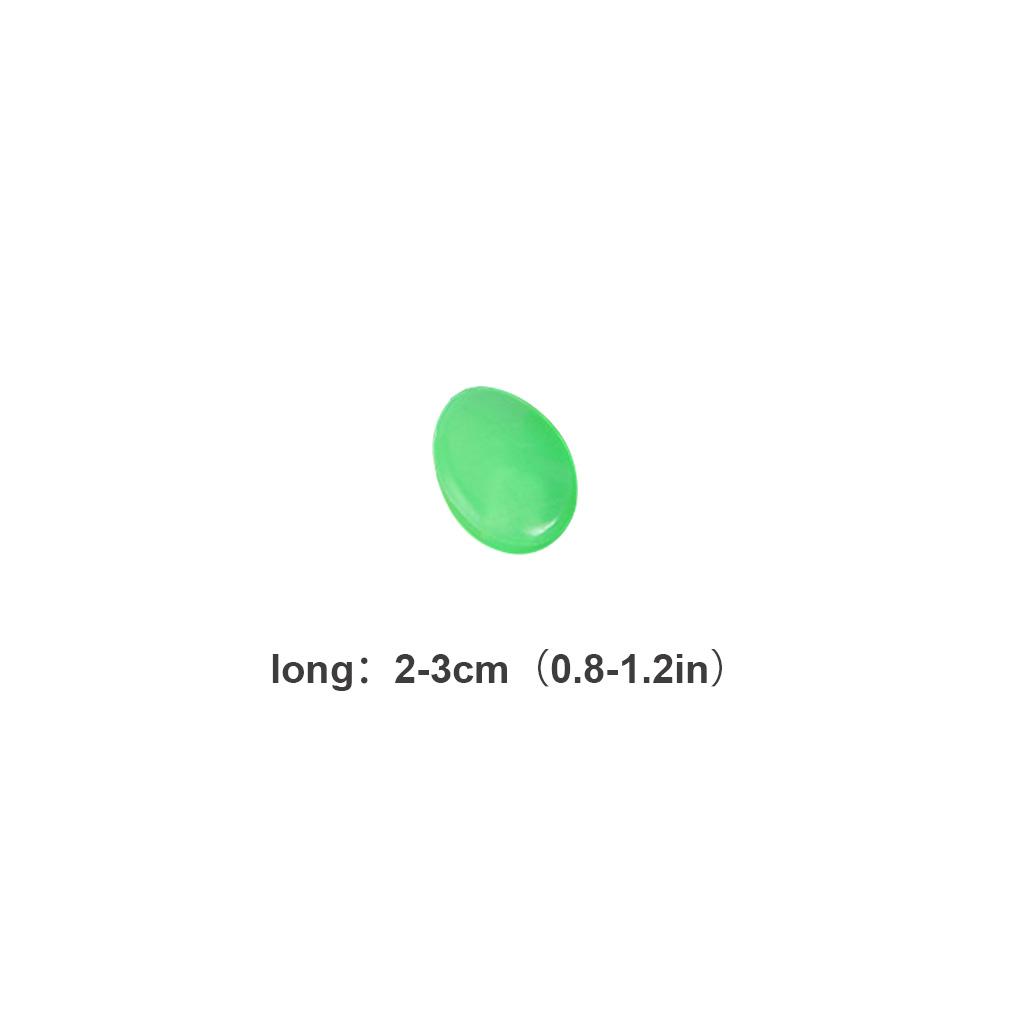 50pcs Resin Luminous Stones Fish Tank Aquarium Decor Luminous Stones Home