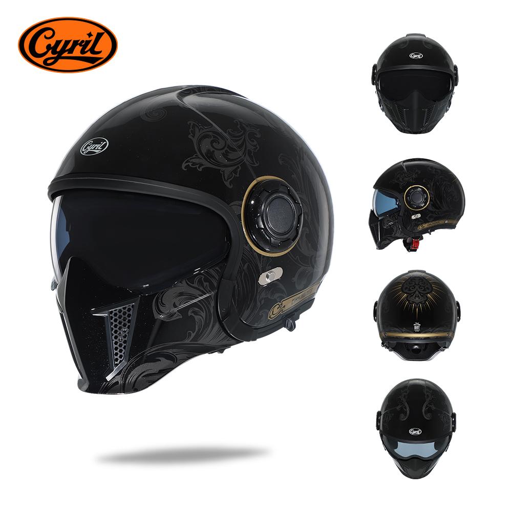 

Modular Motorcycle Helmet Full Face Open Face Helmet Men Helmets DOT ECE APPROVED CYRIL OP12A Capacete De Moto Masculino XXL