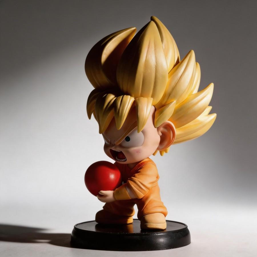 Anime Dragon Ball Son Goku Action Figure Collectible Model Toy 12cm, High Quality, Detailed Craftsmanship