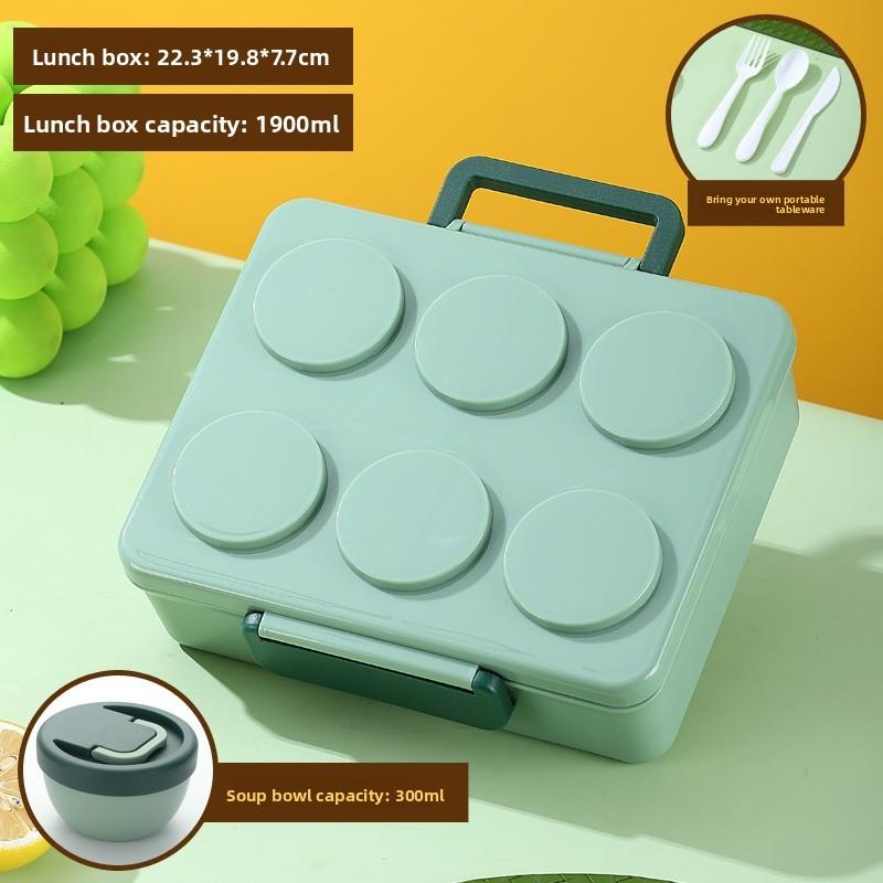 Style Kids Lunch Box With Dividers For School And Picnic Use