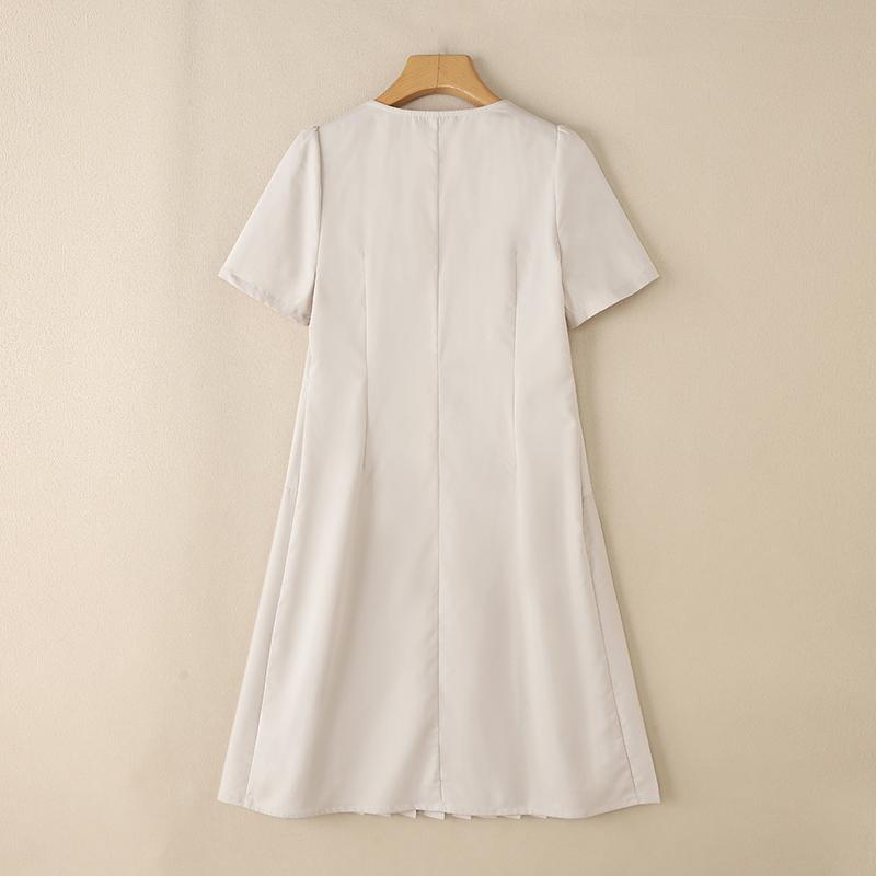 ZANZEA Women Square Collar Summer Casual Short Sleeve Dress