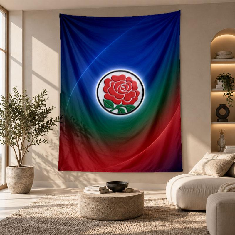 Decorative Tapestry,Blackburn Rovers Football Printed Wall Art, Lightweight Wall Hanging For Bedroom Background