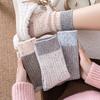 Winter and Autumn Wool Socks - Children's Mid-Calf Socks with Padding and Thickening for Warmth and Colorful Plush Socks for Women in Wool