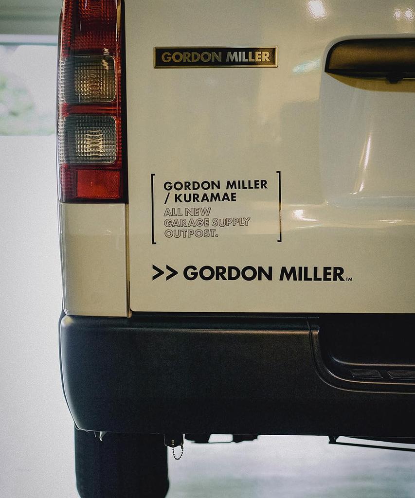 GORDON MILLER cut sticker black 1765491 340×28