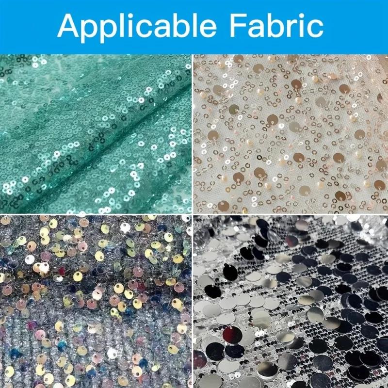 P369 Bead Sequin Press Foot for Wedding Dresses Fashion Clothes Fabric No Need To Hammer Beads Fixed Press Foot Sewing Tools