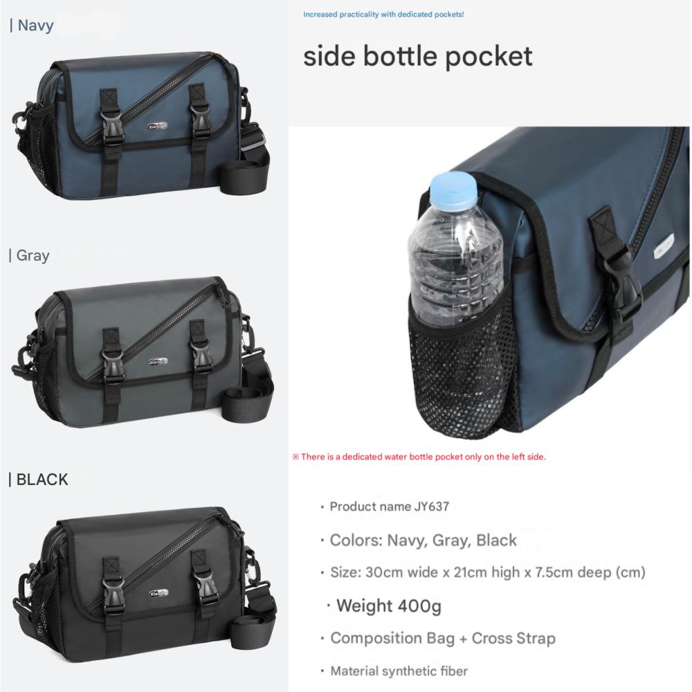 Blue Mount JY637 Waterproof Hiking Bottle Multi Crossbody Bag