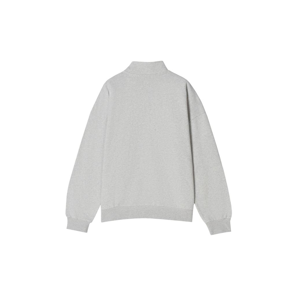 Levis Relaxed Simple Mature Fashion Comfortable Casual Versatile Loose Stand Collar Sweatshirt Unisex Sweatshirt 005HS-0004