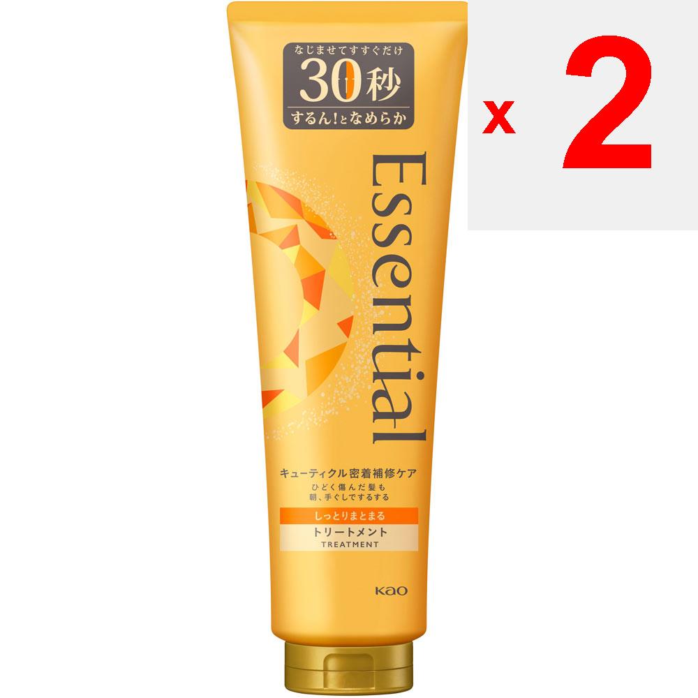 KAO Essential The Beauty Haarfeuchtigkeitsbehandlung 250 g ETSENSIAL Shampoo/Spülung (Schadenspflege) Nach der Haarwäsche leicht trockentupfen und eine ca.