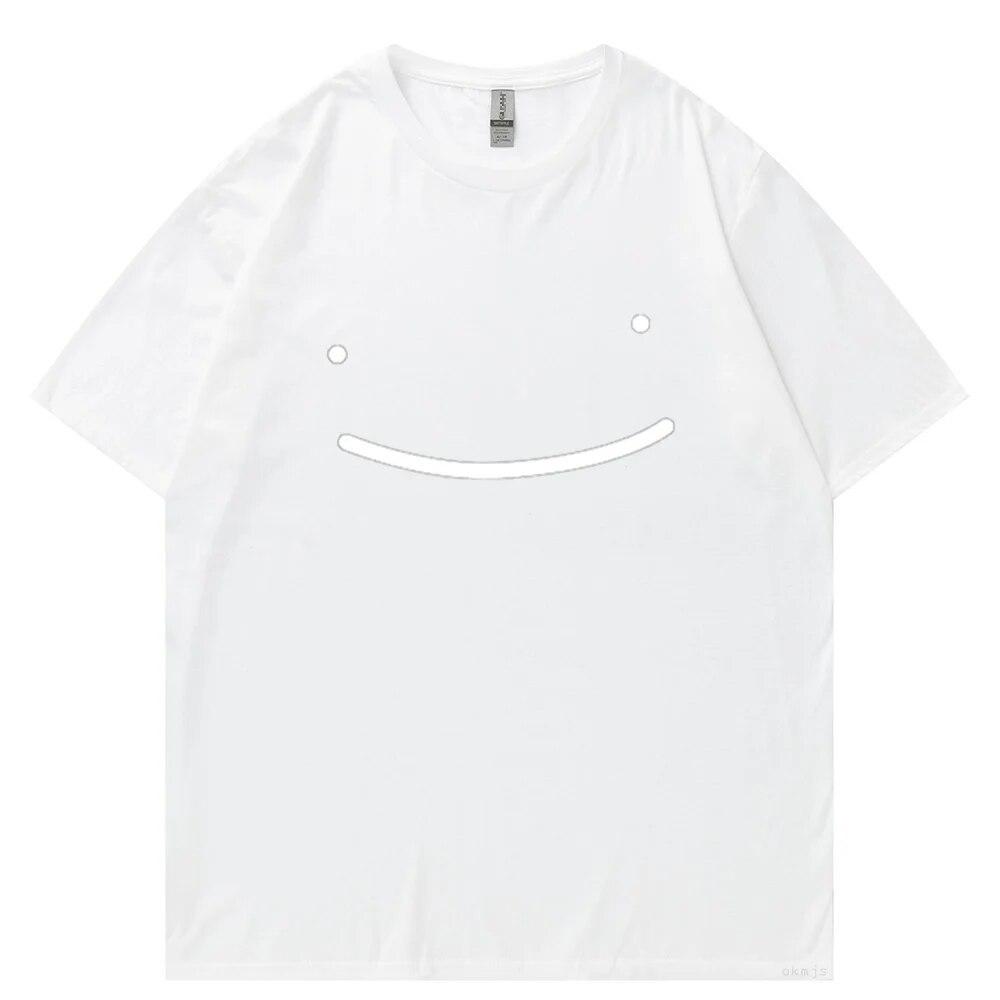 Dream Merch Trička Unisex WoUnisex Trička Harajuku s krátkým rukávem Street Ležérní Móda Oversized oblečení Top Trička s krátkým rukávem