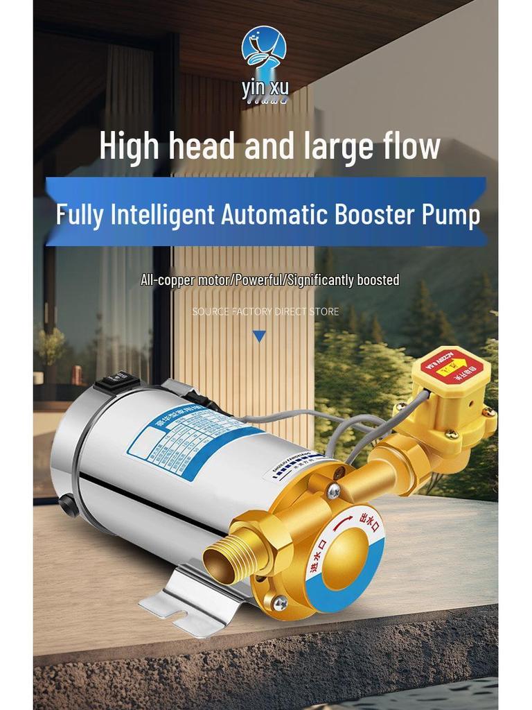 220V Stainless Steel Solar Water Heater Circulation Booster Pump for Tap Pressure