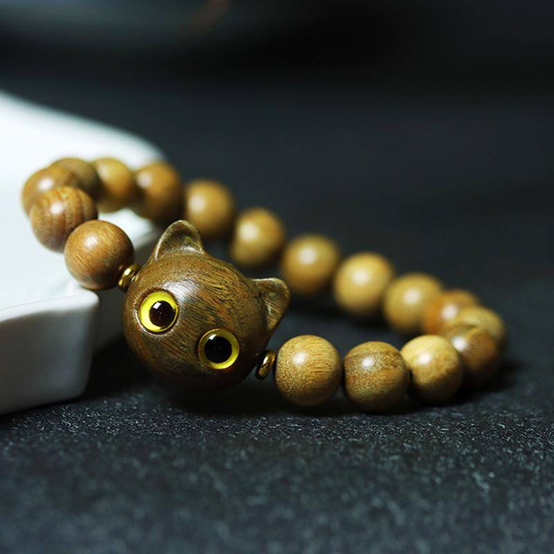 Competitively Price Wooden Bead Bracelet Modern Attractive Design Com Contas Smooth Jewellery Exquisite Fragrance Bracelet