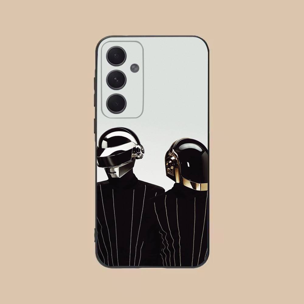 

Daft Punk Phone Case For Samsung S 25,24,21,22,23,30,20,Ultra,Plus,Fe,Lite,Note,10,9,5G Black Soft SamsungS21lite