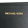 Michael Kors Satchel Shoulder Bag Handbag Leather Black Women 35T0GWXS3L Used