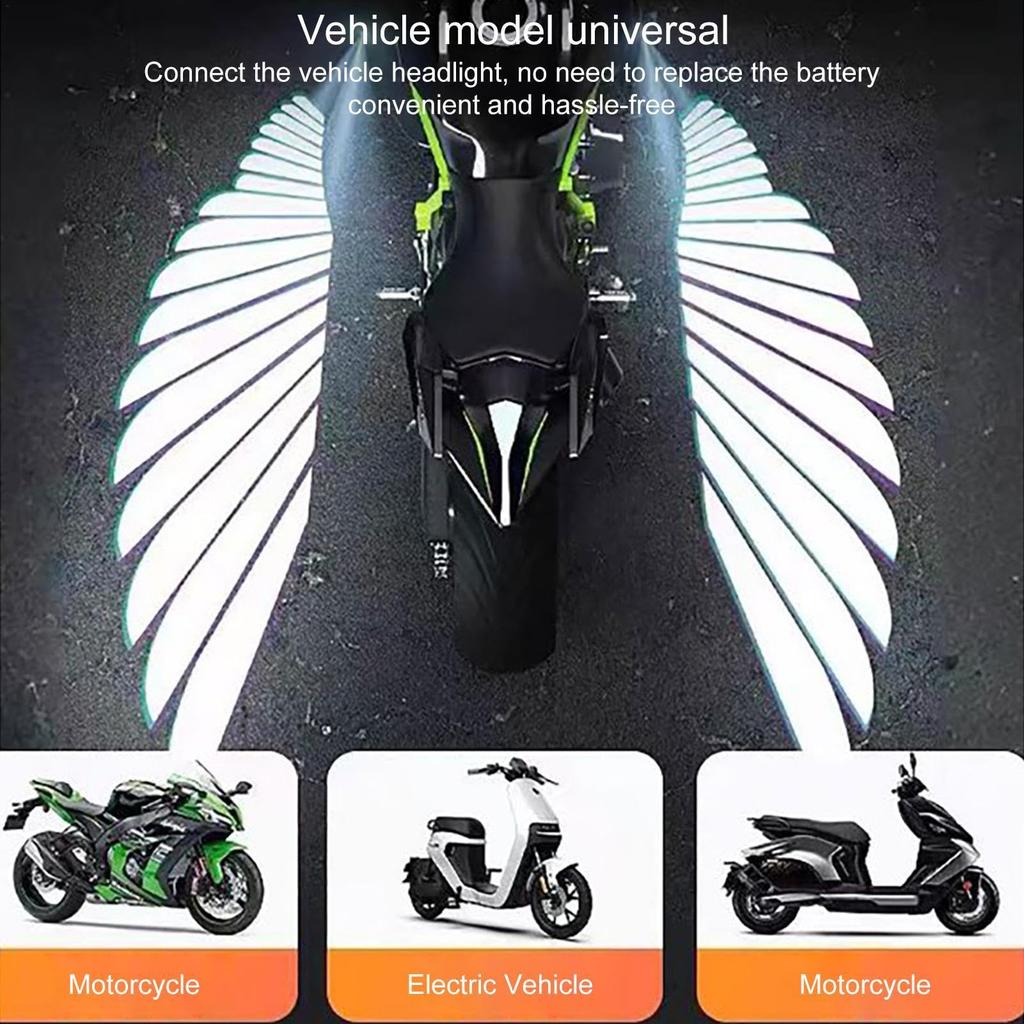 Angel Wing Light for Motorcycle, Wing Light for Motorcycle, Decorative
