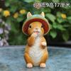 Resin Bunny Animal Cute Rabbit Desk Decorative Home Accessories Miniature Animals Decorative Kawaii Figurine