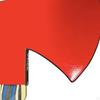 Table Tennis Racket Axe Shape Ping Pong Paddle for Beginner & Experienced Unique Wood