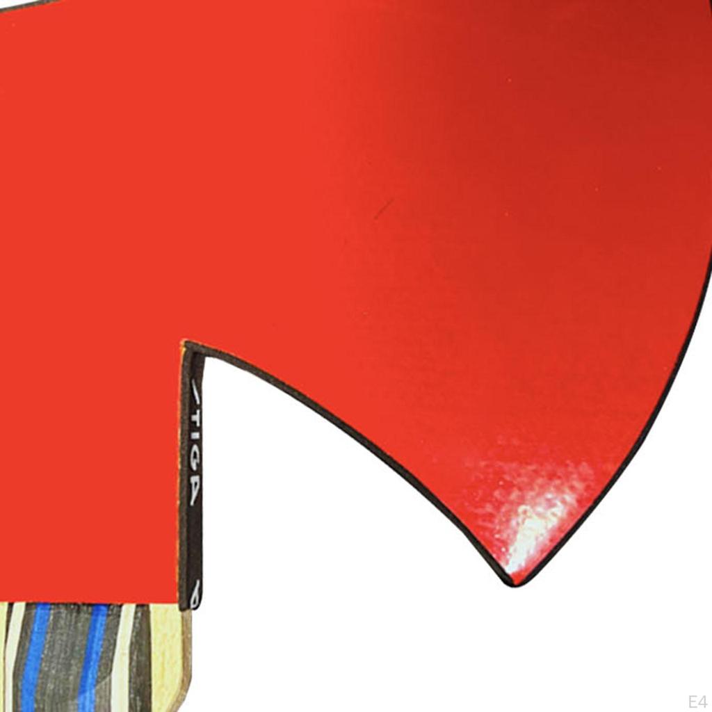 Table Tennis Racket Axe Shape Ping Pong Paddle for Beginner & Experienced Unique Wood