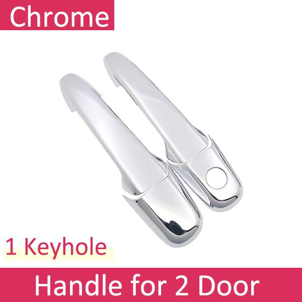 Black Carbon Fiber Handle Or Chrome Side Door Cover Trim Set for Mazda 5 Premacy 2004~2018 Car Accessories 2005 2006 2007