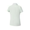 Fila Golf Series Fashionable Minimalist Comfortable Short Sleeve Polo Shirt Women Tops Fog-Gray A11W625114FGY