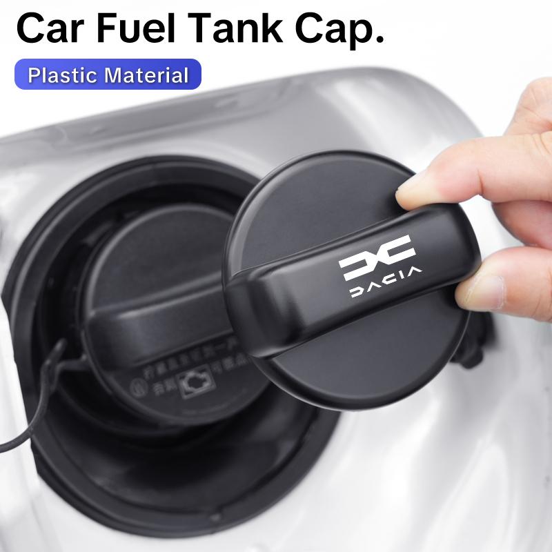 Car Zinc Alloy Fuel Tank Cap Dustproof Petrol Cover Stickers For Dacia Duster Logan Sandero Lodgy Dokker Stepway Mcv 2 Solenza