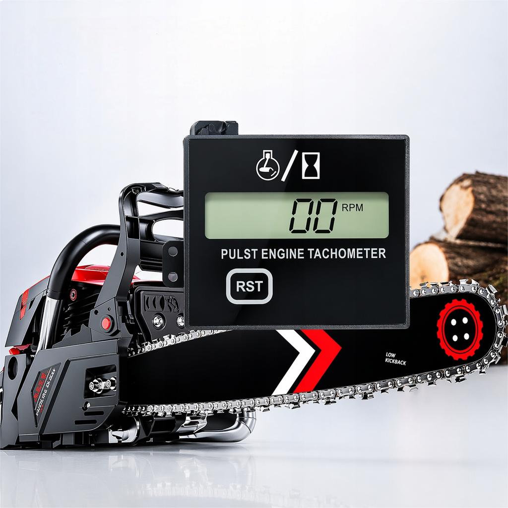 Tachometer, Chainsaw Revolutions Meter, RPM Gauge for Small Engines