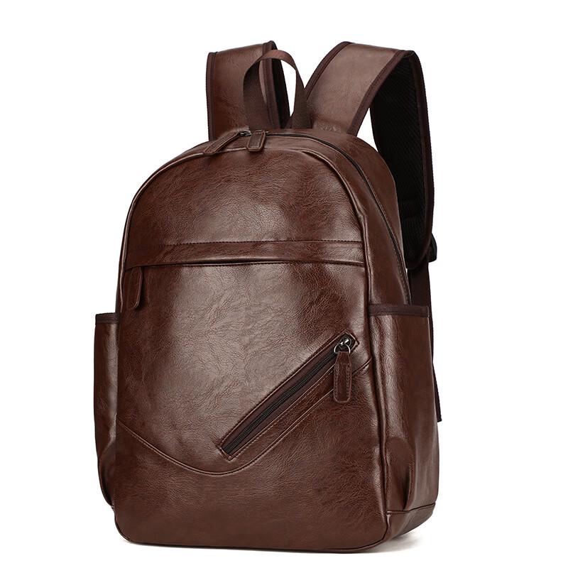 

Мужской деловой рюкзак для ноутбука из ПУ-кожи