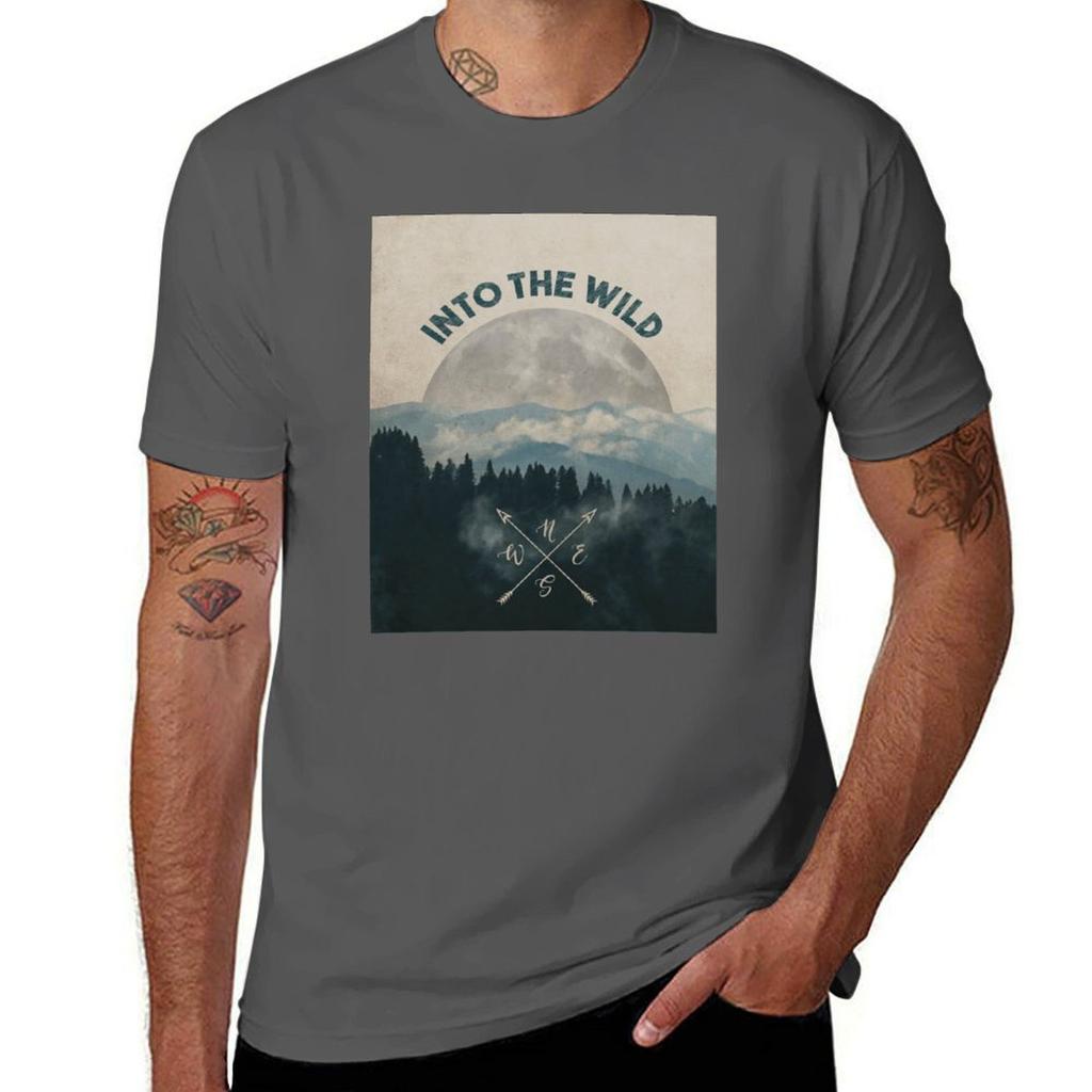 Into the Wild - Forest Art T-Shirt Soft Anti-Shrink Cotton Tee