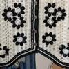 Floral Crochet Waistcoat for Women Sheer Button Front Sleeveless Open-knit Top Teen-girl Summer Boho Vacation Outfit